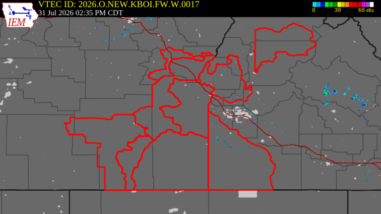 Red Flag Fire Warning Issued for Boise, ID