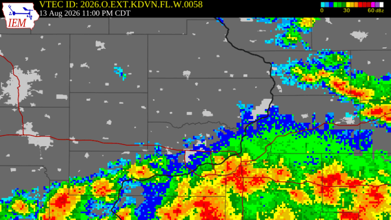 Flood Warning Update for Clinton County & Scott County, IL